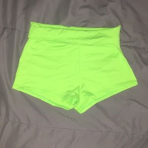 Body wrappers dance shorts